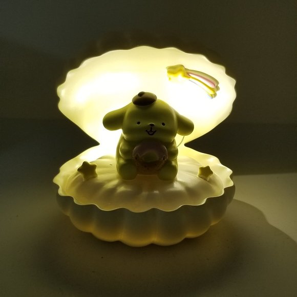 Sanrio Popom Shell with rainbow, stars and cloud Led Night Light /Cake topper - Picture 3 of 16